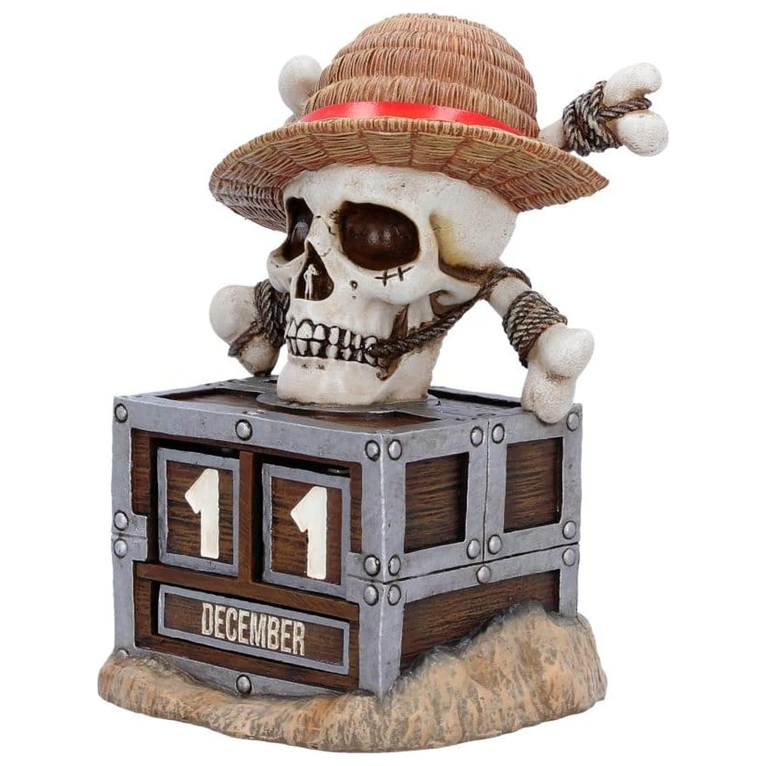One Piece Perpetual Calendar Luffy Jolly Roger 16 cm zdjęcie produktu