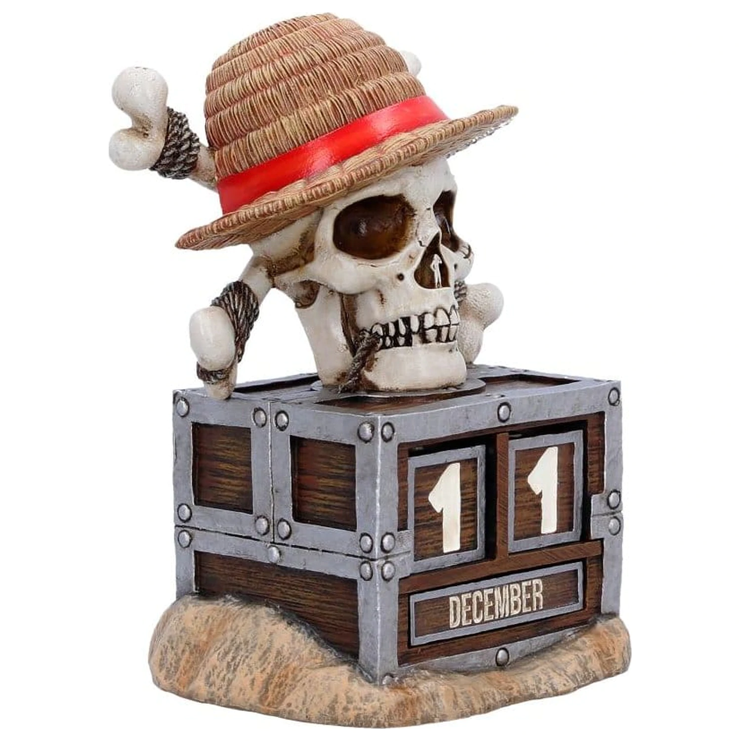 One Piece Perpetual Calendar Luffy Jolly Roger 16 cm zdjęcie produktu