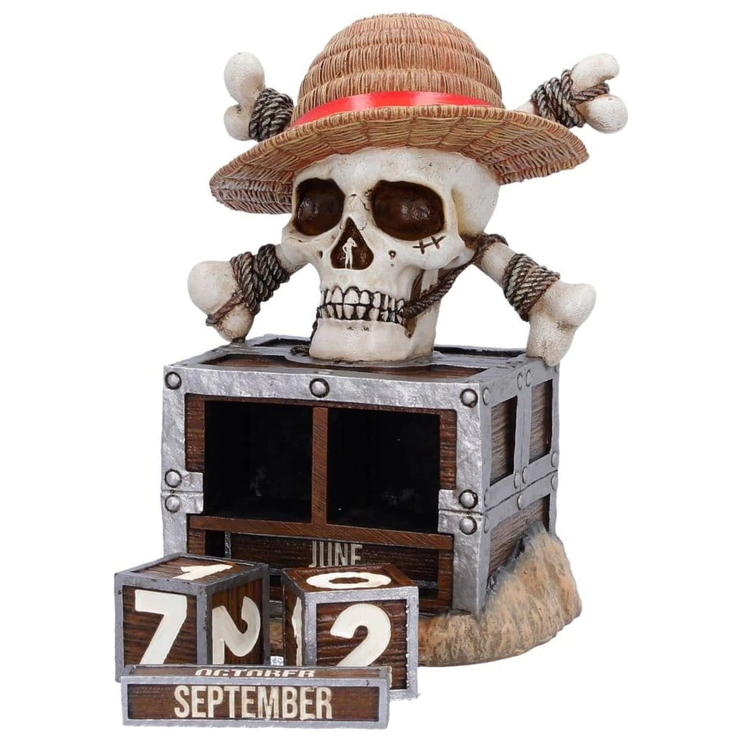 One Piece Perpetual Calendar Luffy Jolly Roger 16 cm zdjęcie produktu