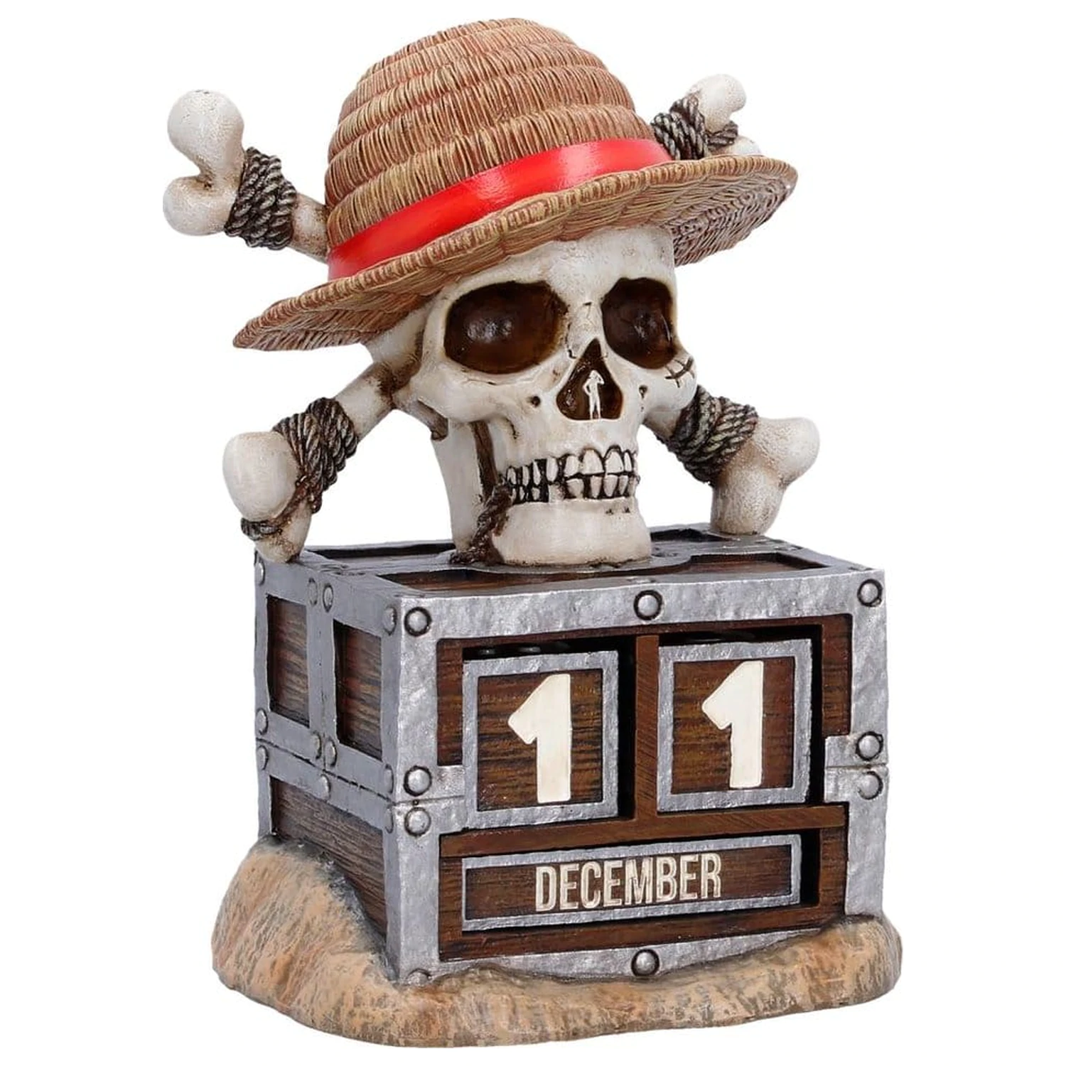 One Piece Perpetual Calendar Luffy Jolly Roger 16 cm zdjęcie produktu