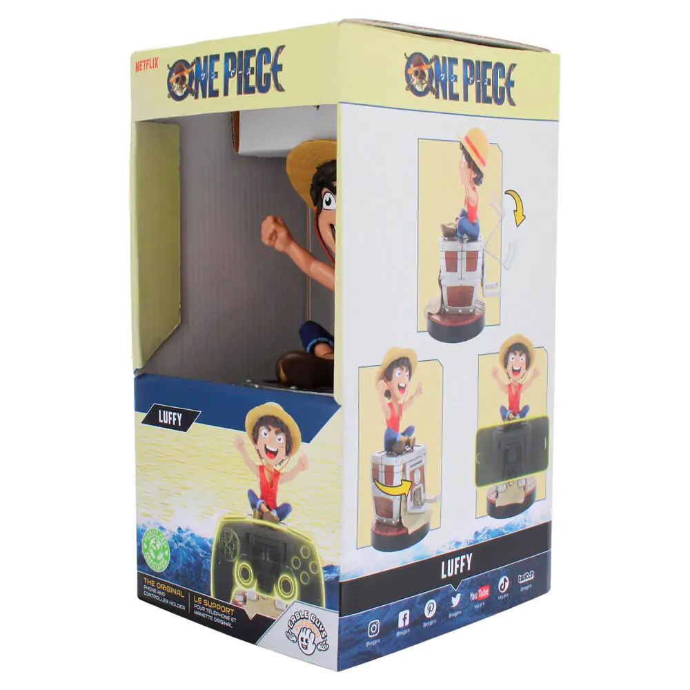 One Piece Luffy uchwyt zaciskowy Cable guy 20 cm zdjęcie produktu