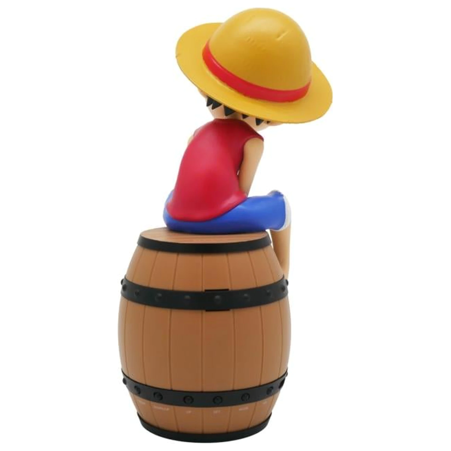 ONE PIECE Luffy na beczce LED Podświetlany Budzik 28 cm zdjęcie produktu