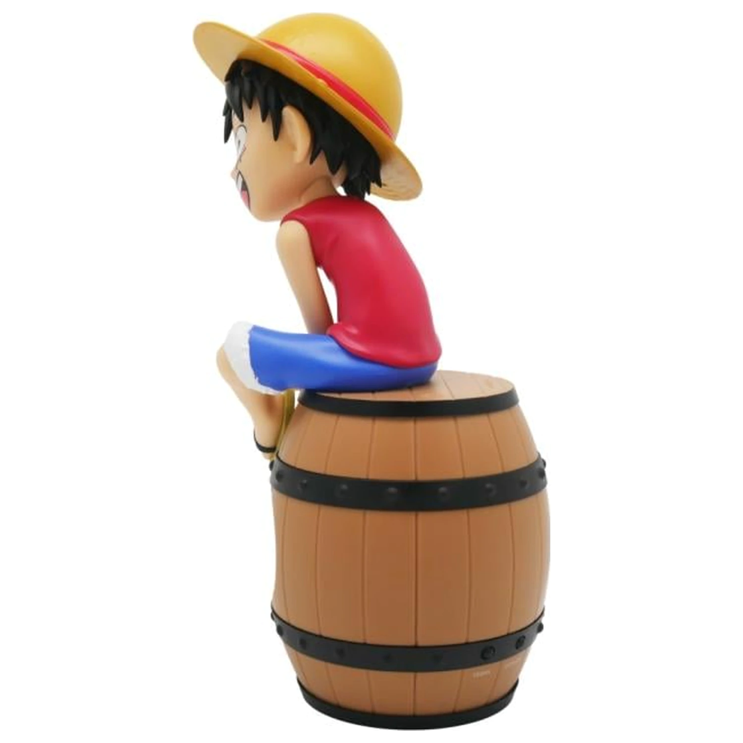 ONE PIECE Luffy na beczce LED Podświetlany Budzik 28 cm zdjęcie produktu