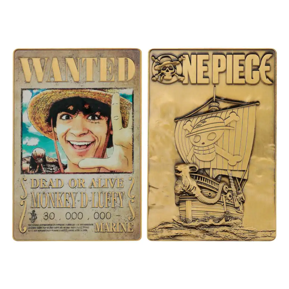 Sztabka One Piece Luffy List Gończy Edycja Limitowana zdjęcie produktu