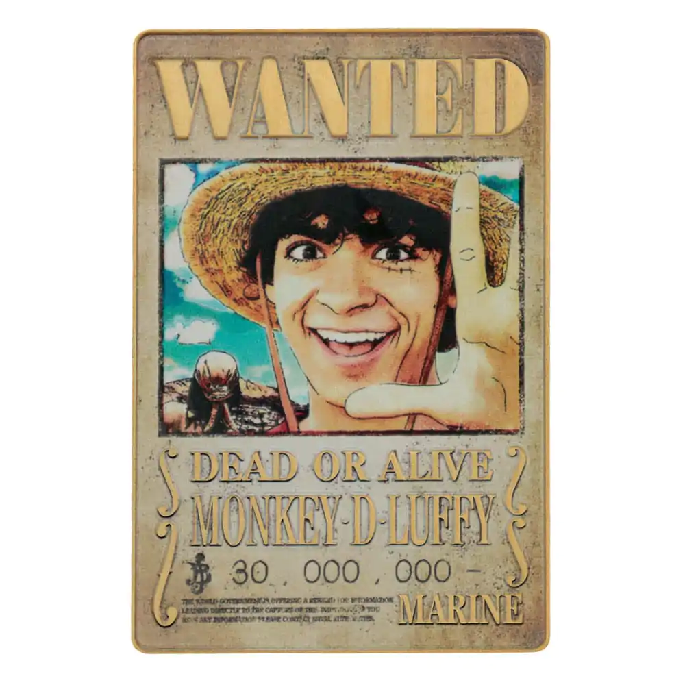 Sztabka One Piece Luffy List Gończy Edycja Limitowana zdjęcie produktu