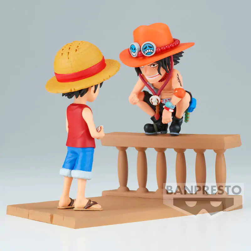 One Piece Monkey D Luffy & Portgas D Ace World Collectable Log Stories figurka 8 cm zdjęcie produktu