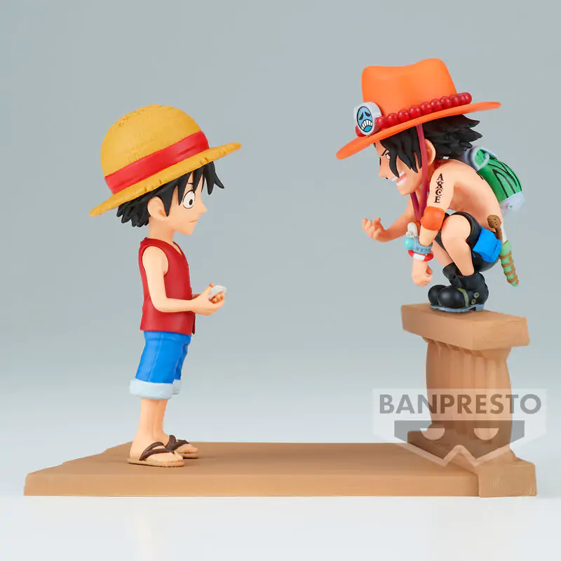 One Piece Monkey D Luffy & Portgas D Ace World Collectable Log Stories figurka 8 cm zdjęcie produktu