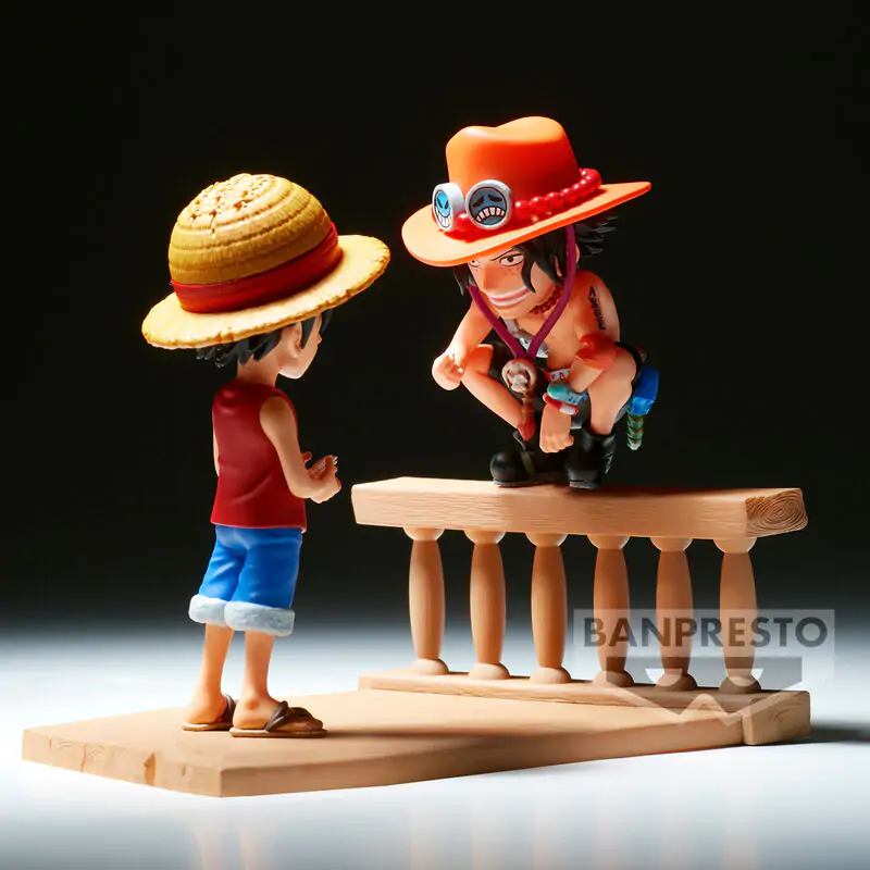 One Piece Monkey D Luffy & Portgas D Ace World Collectable Log Stories figurka 8 cm zdjęcie produktu