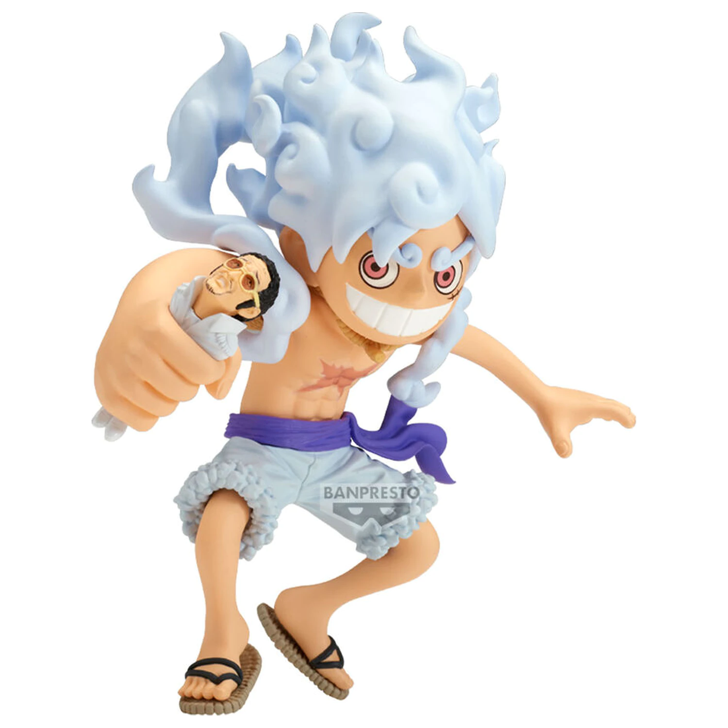 One Piece Monkey D. Luffy kontra Borsalino Mega World Collectable figurka 13cm zdjęcie produktu