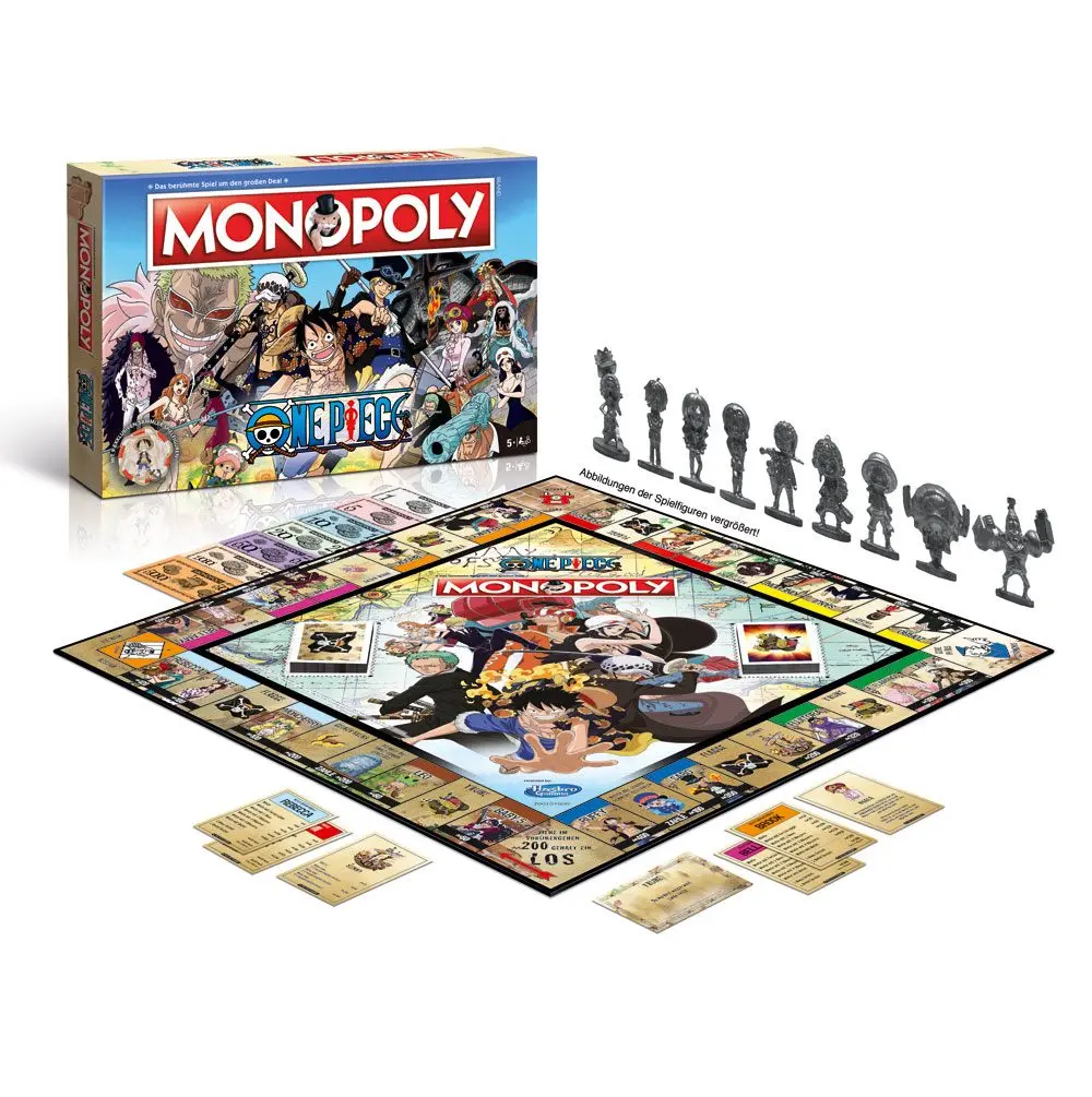 Gra planszowa Monopoly One Piece *Wersja Niemiecka* zdjęcie produktu