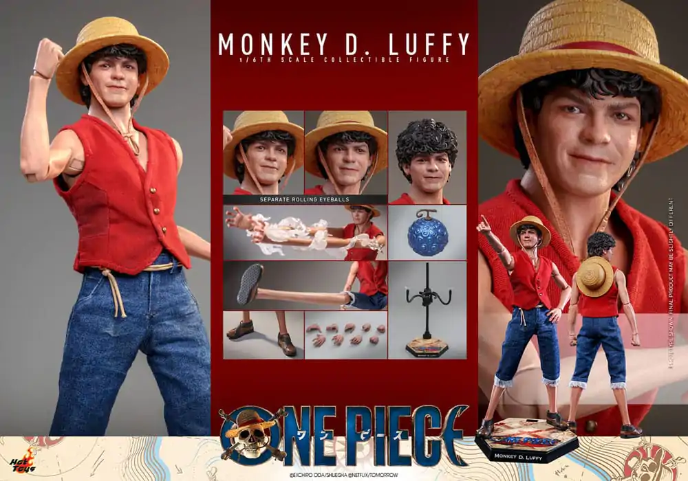 Figurka Akcji One Piece (Netflix) 1/6 Monkey D. Luffy 31 cm zdjęcie produktu