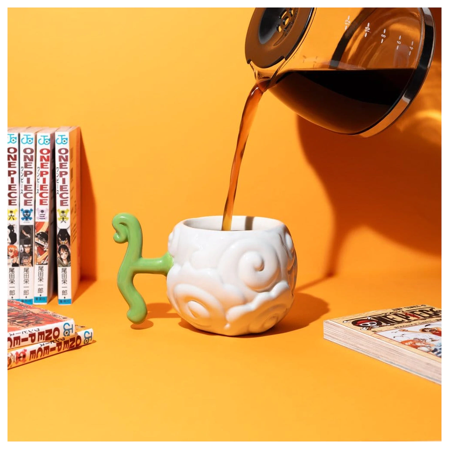 One Piece Netflix 3D Kubek Fruit Smoke-Smoke 600 ml zdjęcie produktu