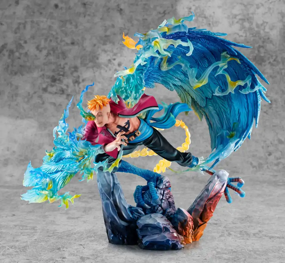 One Piece P.O.P MAS Maximum Figurka PVC Marco Feniks Dowódca 1. grupy Piratów Białobrodego 32 cm zdjęcie produktu