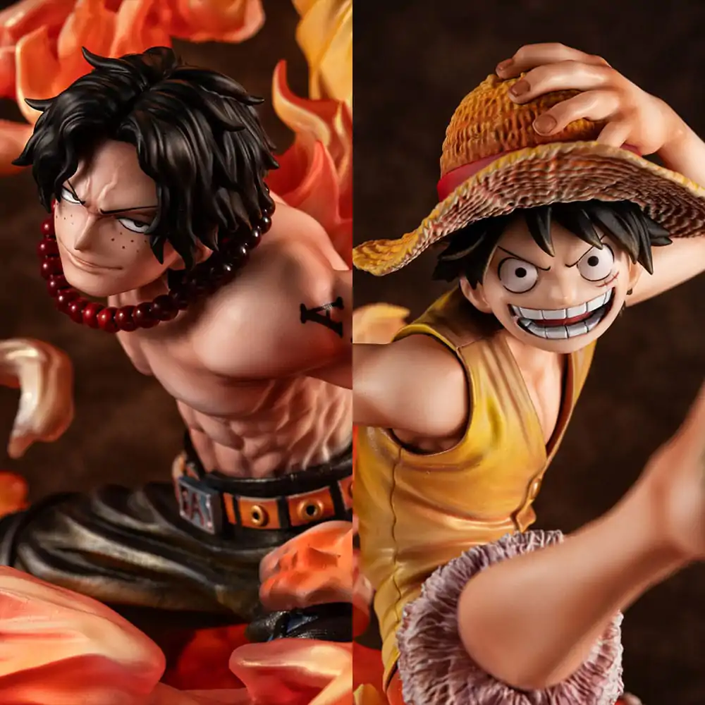 One Piece P.O.P NEO-Maximum Figurka PVC Luffy & Ace Bond between brothers 20th Limited Ver. 25 cm zdjęcie produktu
