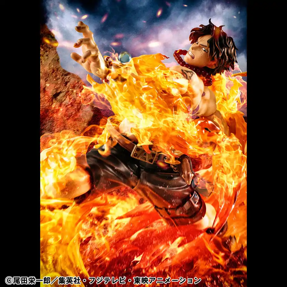 One Piece P.O.P NEO-Maximum PVC Statua Portgas D. Ace 15. Rocznica Super Limitowana Reprint Wersja 23 cm zdjęcie produktu