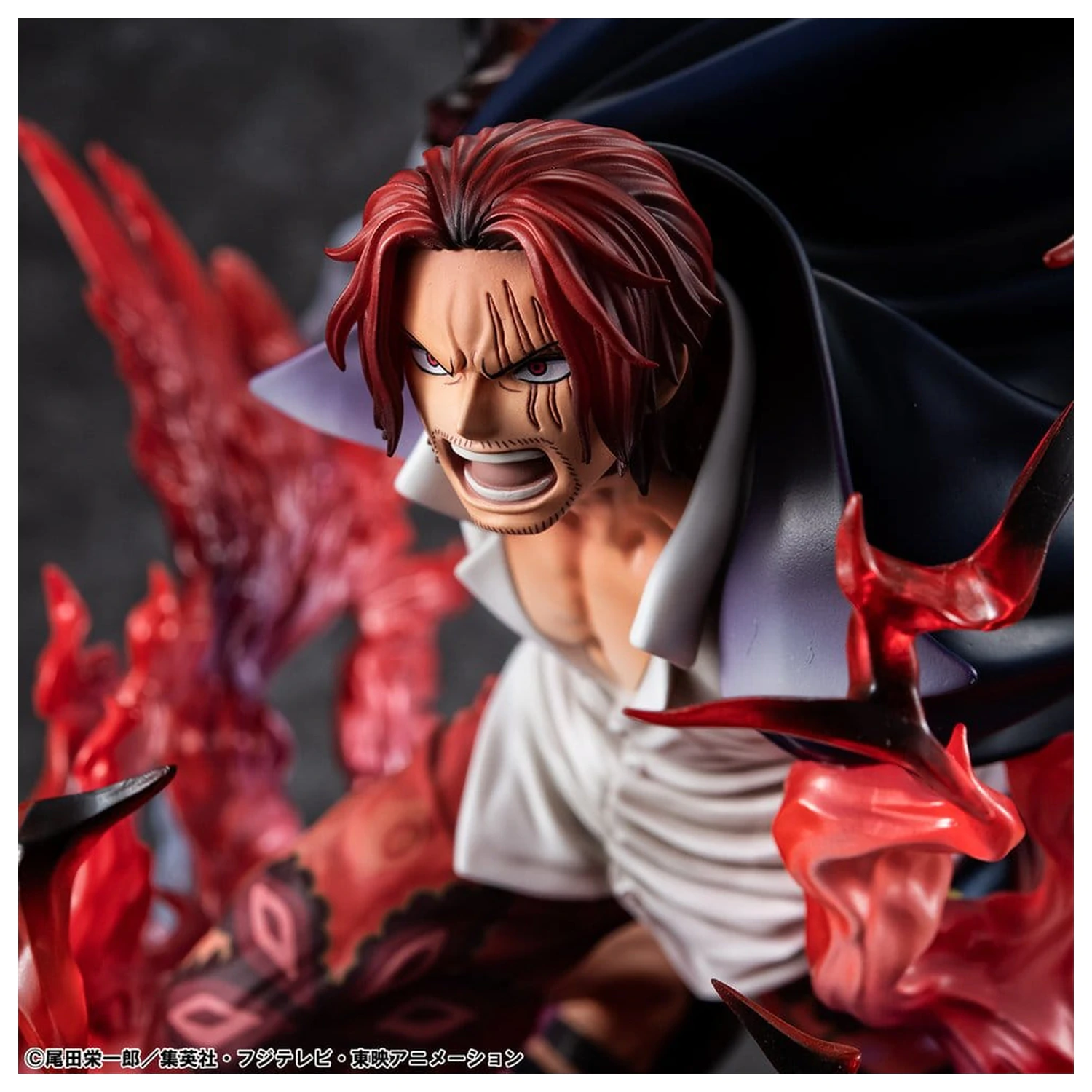One Piece P.O.P SA-MAXIMUM PVC Statuetka Leader of Red Hair Pirates Red-Haired Shanks Kamusari 25 cm zdjęcie produktu