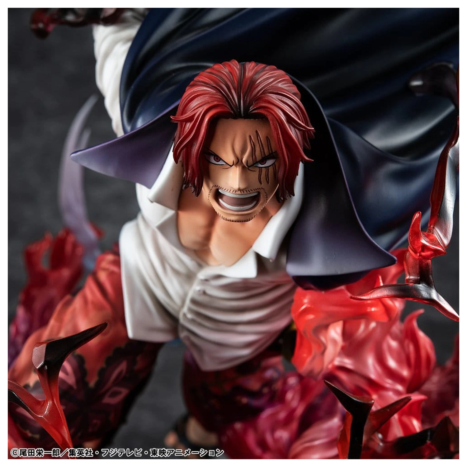 One Piece P.O.P SA-MAXIMUM PVC Statuetka Leader of Red Hair Pirates Red-Haired Shanks Kamusari 25 cm zdjęcie produktu