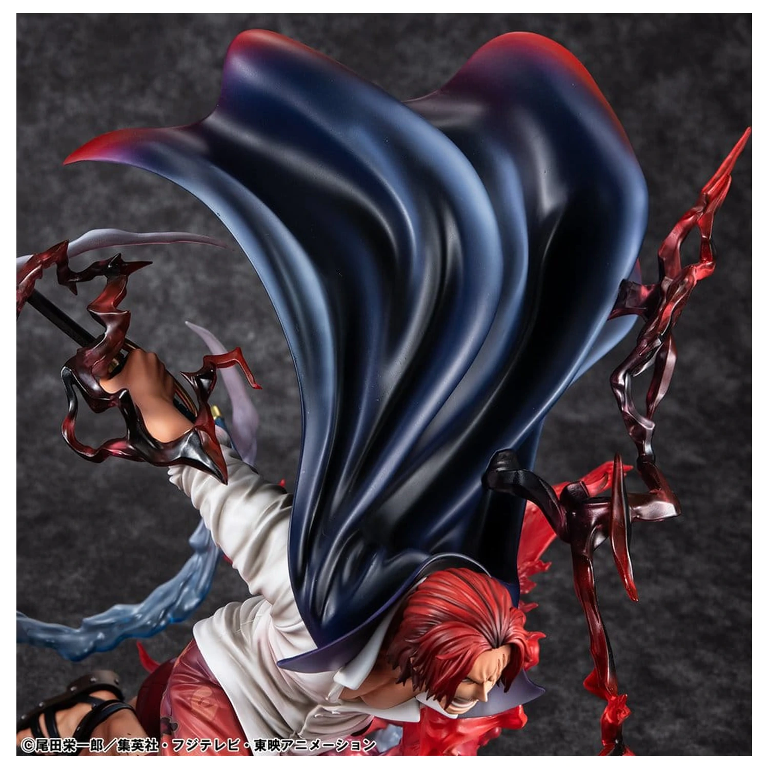 One Piece P.O.P SA-MAXIMUM PVC Statuetka Leader of Red Hair Pirates Red-Haired Shanks Kamusari 25 cm zdjęcie produktu