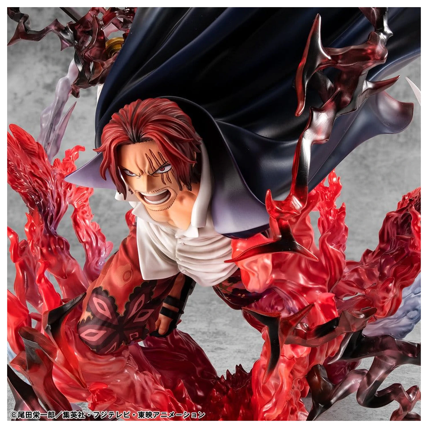 One Piece P.O.P SA-MAXIMUM PVC Statuetka Leader of Red Hair Pirates Red-Haired Shanks Kamusari 25 cm zdjęcie produktu