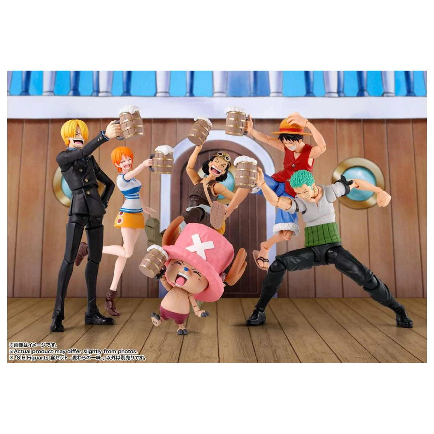 One Piece Party Time figure accessory pack S.H. Figuarts zdjęcie produktu