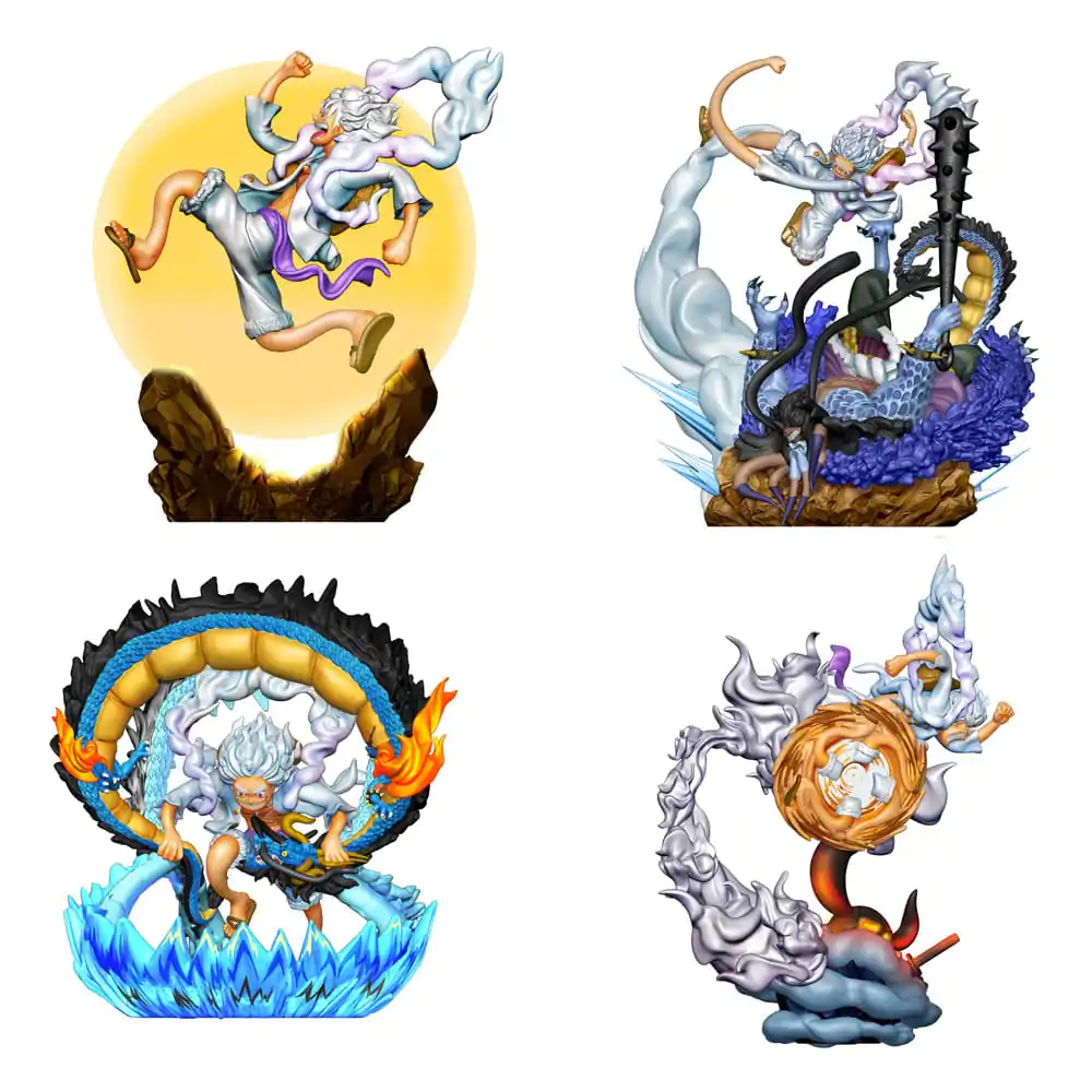 One Piece Petitrama PVC Mini Figurka Logbox Re Birth Gear Fifth Special Set 9 cm zdjęcie produktu