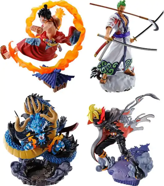 One Piece Petitrama PVC Mini Figurka Logbox Re Birth Wano Kuni Vol. 1 Zestaw 9 cm zdjęcie produktu