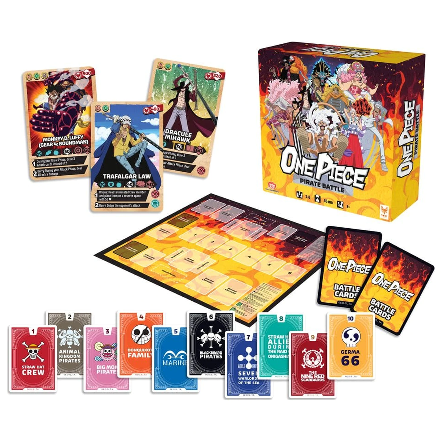 One Piece Board Game Pirate Battle *Wersja Angielska* zdjęcie produktu