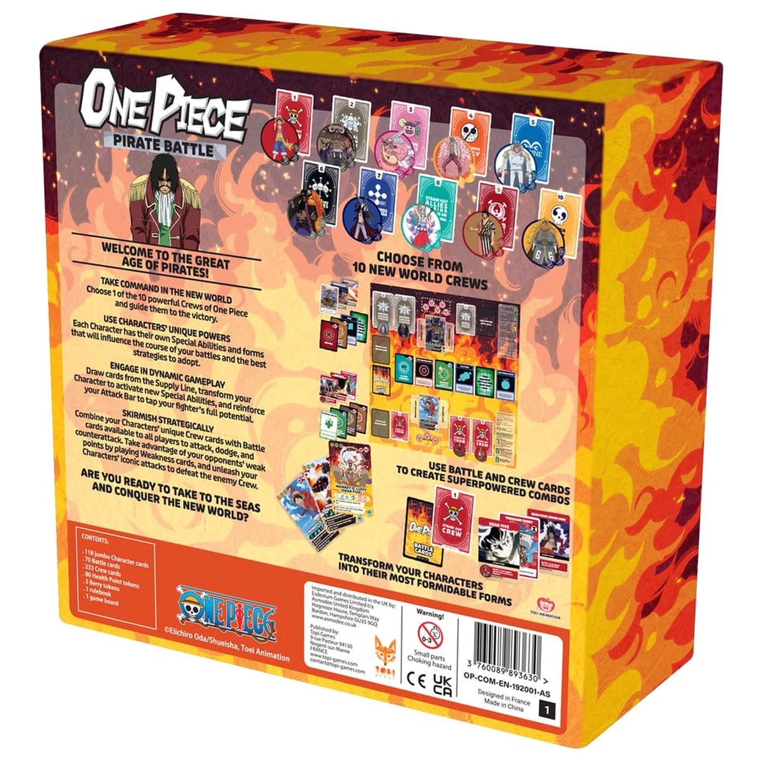 One Piece Board Game Pirate Battle *Wersja Angielska* zdjęcie produktu