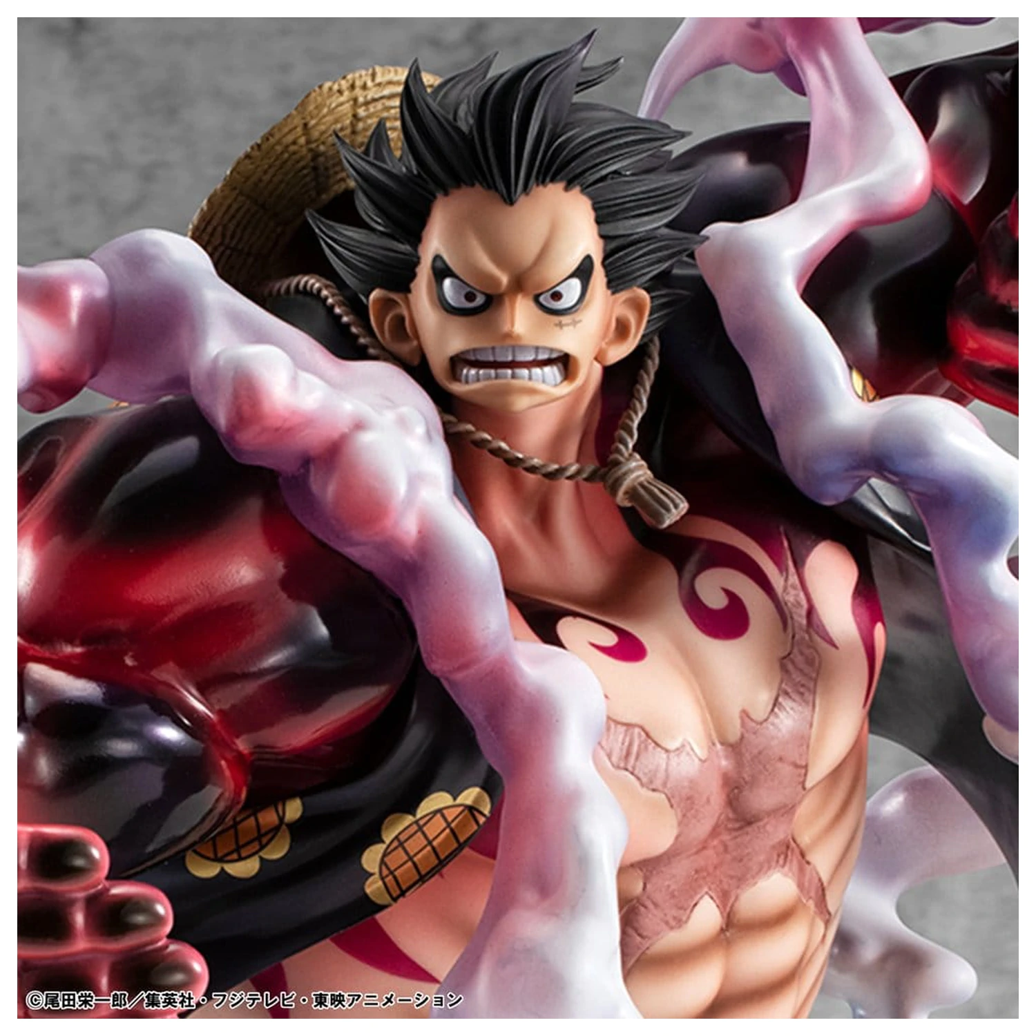 One Piece Portrait.Of.Pirates SA-Maximum figurka z PVC Monkey D. Luffy Gear 4 Bounce-Man 10th Limited Ver. 30 cm zdjęcie produktu