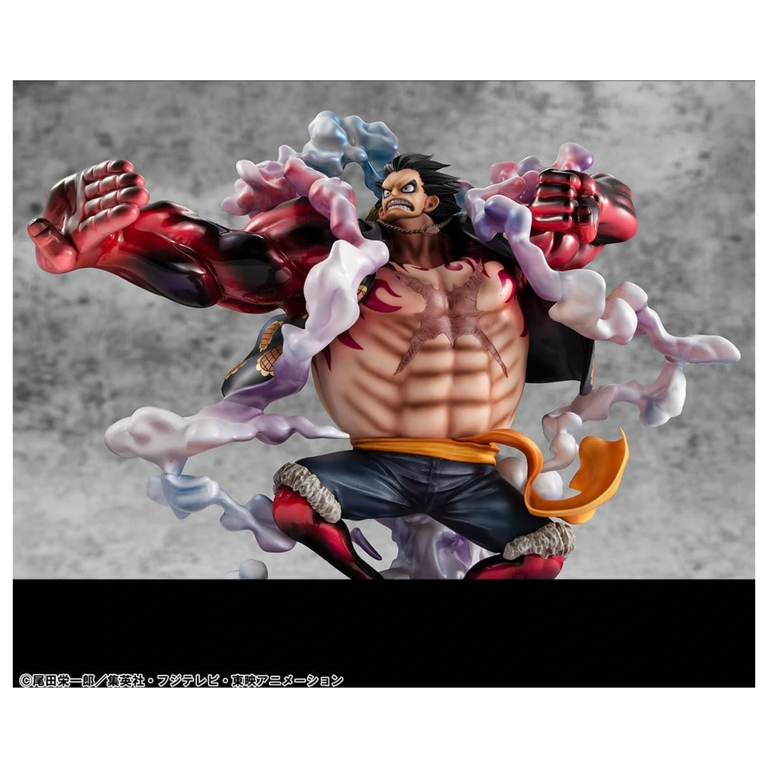 One Piece Portrait.Of.Pirates SA-Maximum figurka z PVC Monkey D. Luffy Gear 4 Bounce-Man 10th Limited Ver. 30 cm zdjęcie produktu