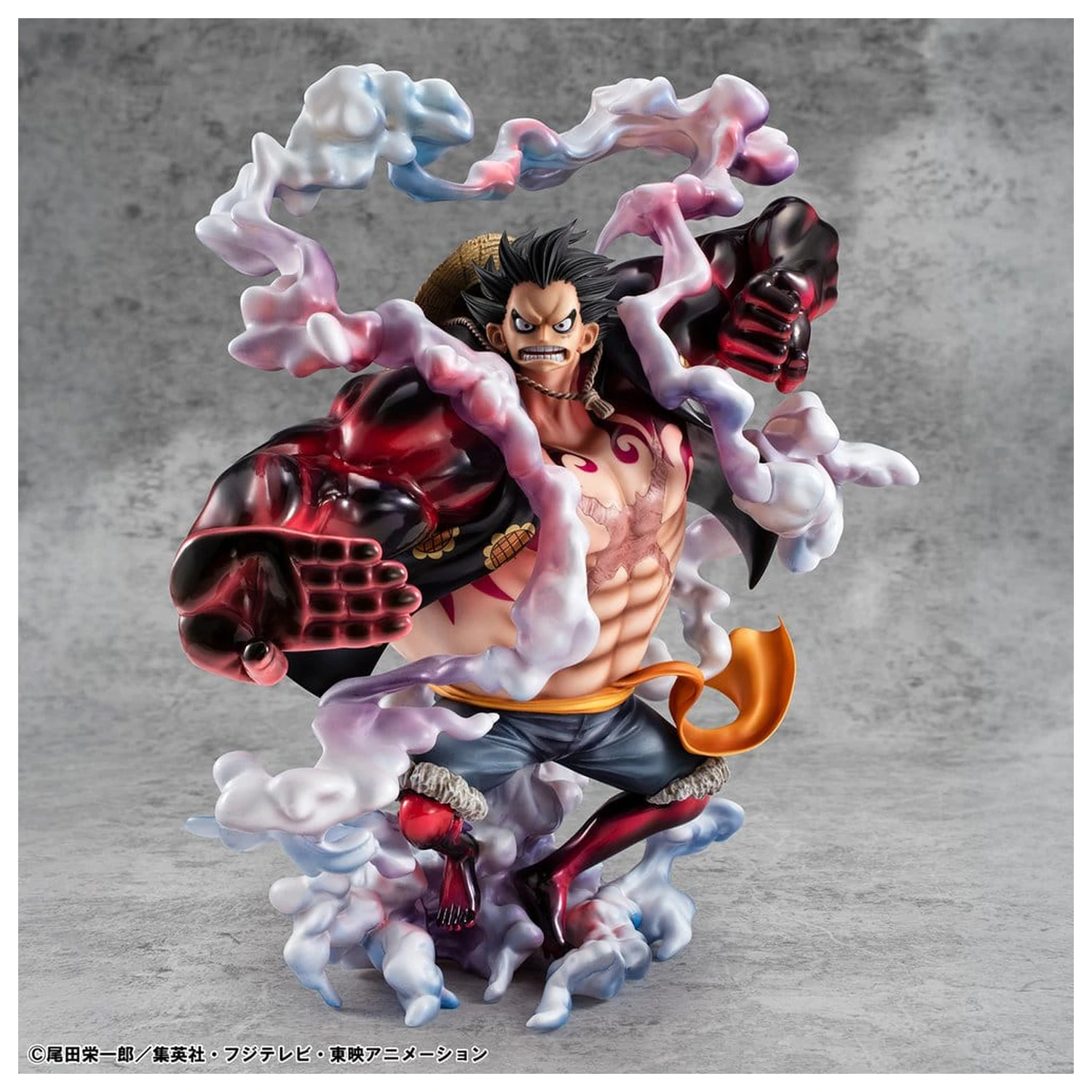 One Piece Portrait.Of.Pirates SA-Maximum figurka z PVC Monkey D. Luffy Gear 4 Bounce-Man 10th Limited Ver. 30 cm zdjęcie produktu