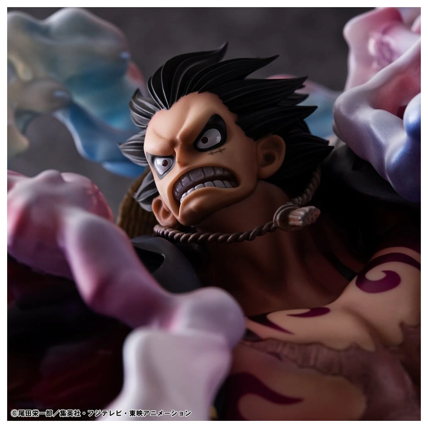 One Piece Portrait.Of.Pirates SA-Maximum figurka z PVC Monkey D. Luffy Gear 4 Bounce-Man 10th Limited Ver. 30 cm zdjęcie produktu