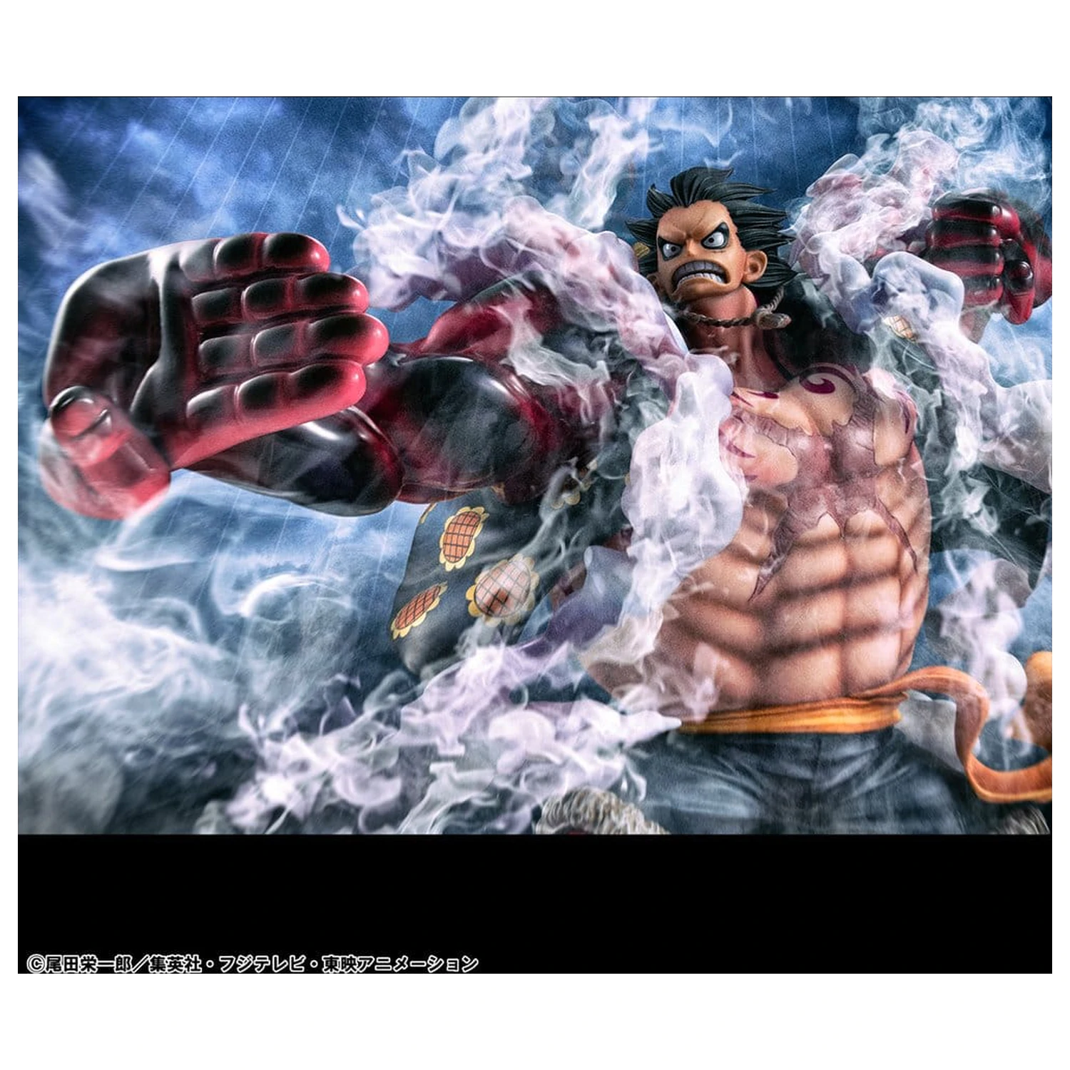 One Piece Portrait.Of.Pirates SA-Maximum figurka z PVC Monkey D. Luffy Gear 4 Bounce-Man 10th Limited Ver. 30 cm zdjęcie produktu