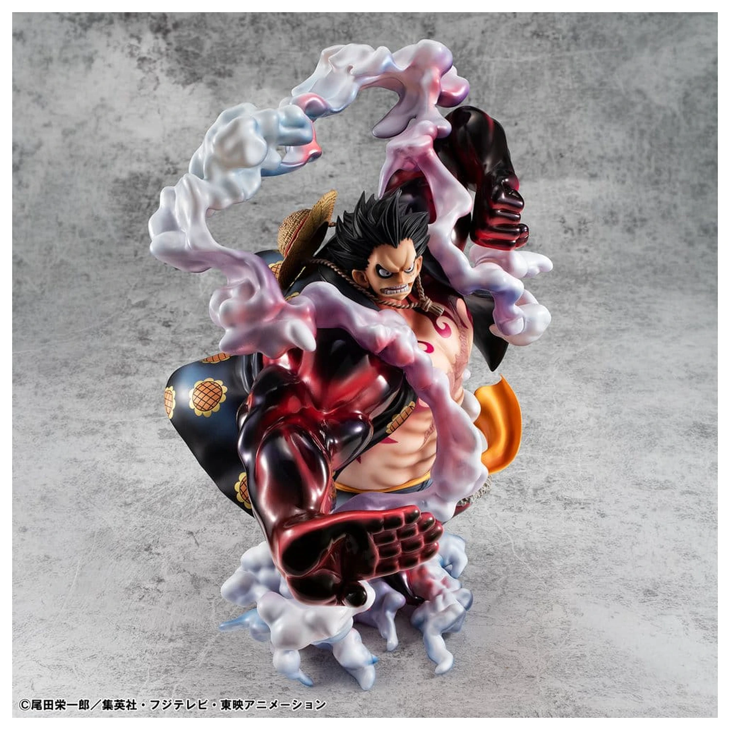 One Piece Portrait.Of.Pirates SA-Maximum figurka z PVC Monkey D. Luffy Gear 4 Bounce-Man 10th Limited Ver. 30 cm zdjęcie produktu