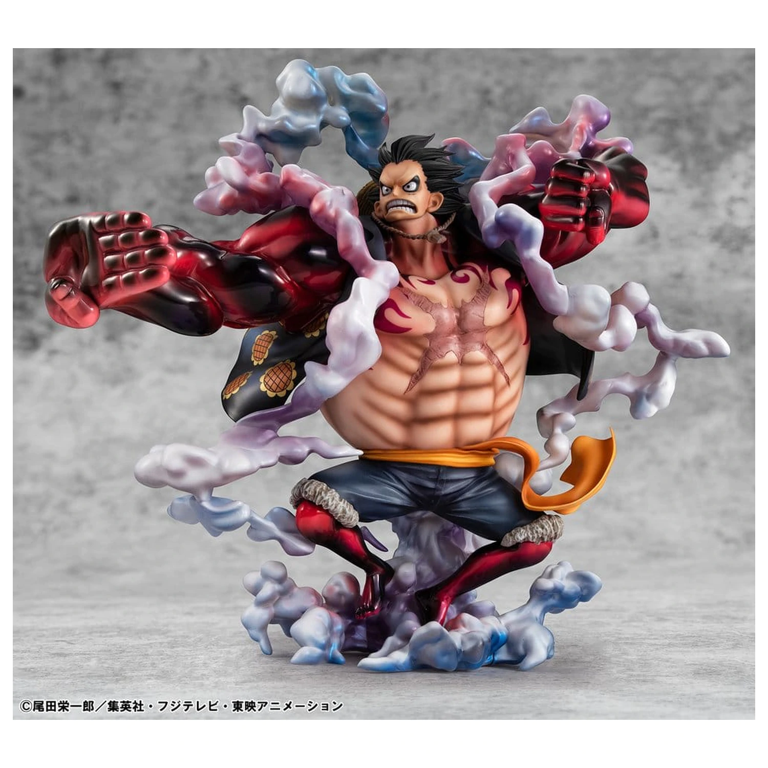 One Piece Portrait.Of.Pirates SA-Maximum figurka z PVC Monkey D. Luffy Gear 4 Bounce-Man 10th Limited Ver. 30 cm zdjęcie produktu