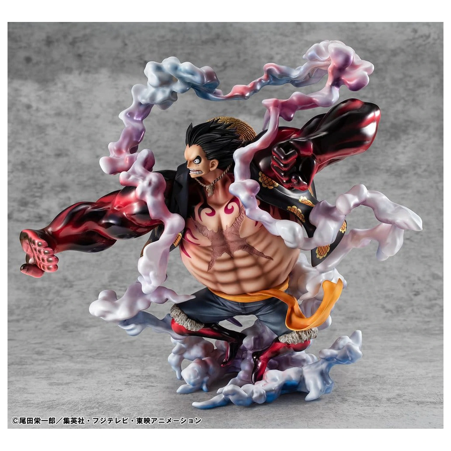 One Piece Portrait.Of.Pirates SA-Maximum figurka z PVC Monkey D. Luffy Gear 4 Bounce-Man 10th Limited Ver. 30 cm zdjęcie produktu