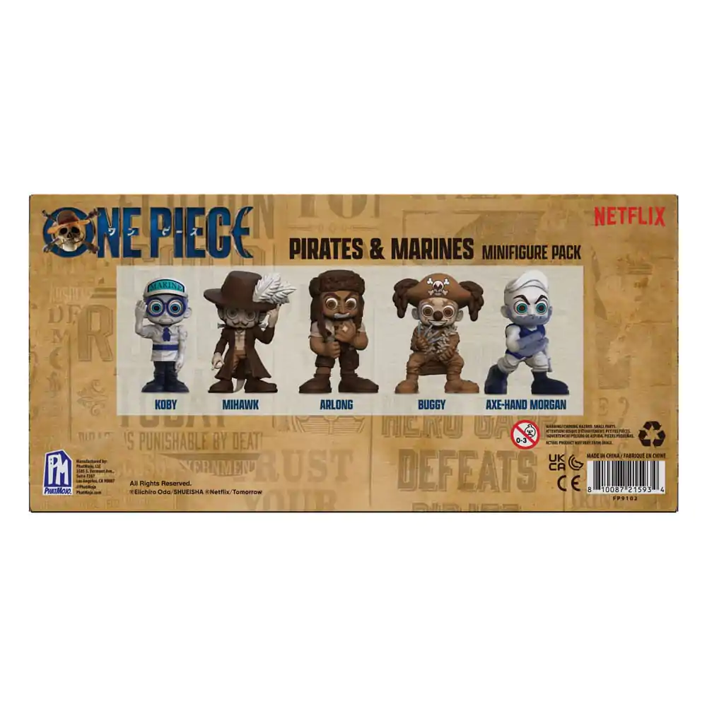 One Piece Mini Figurki Zestaw Pirates & Marines 6 cm zdjęcie produktu