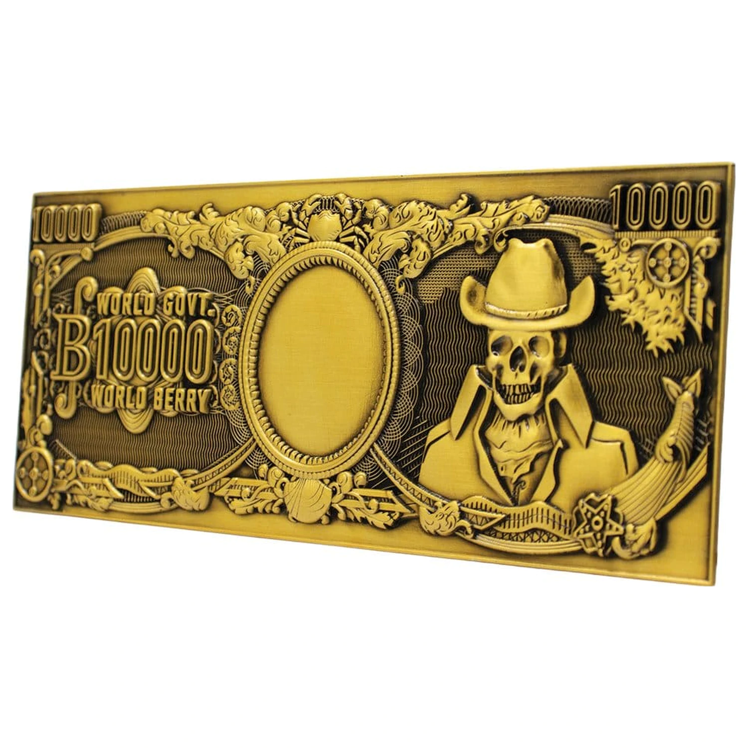 One Piece Replika 10,000 World Berry Metalowy Banknot 6 x 15 cm zdjęcie produktu