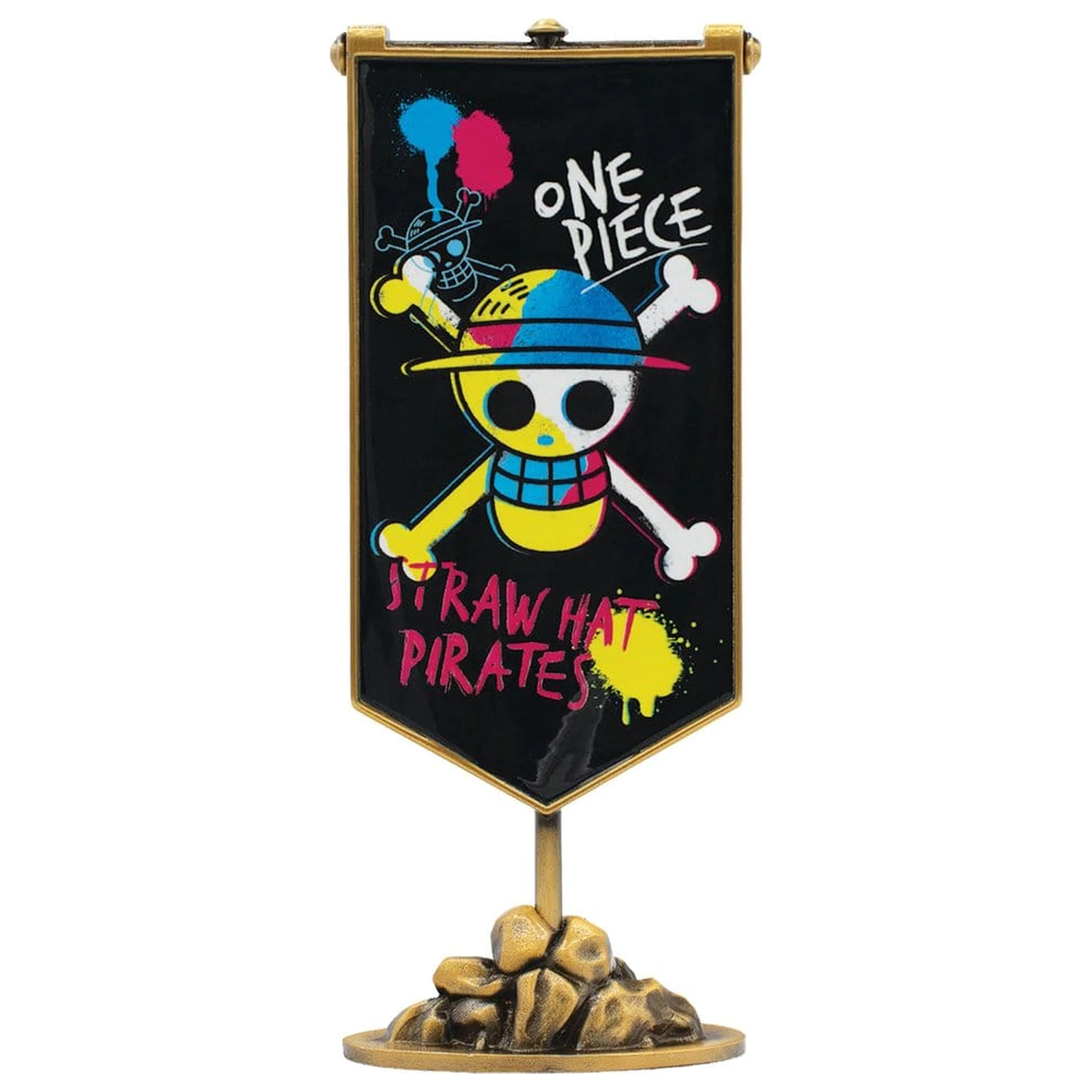 One Piece Replica Straw Hat Pirates Metal Banner 11 x 6 cm zdjęcie produktu