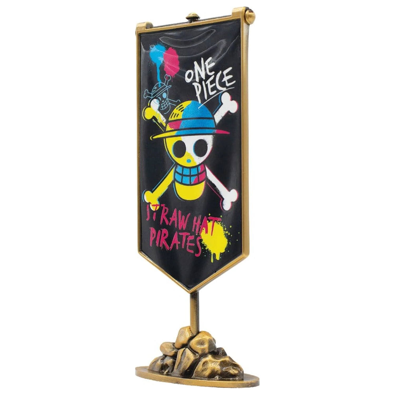 One Piece Replica Straw Hat Pirates Metal Banner 11 x 6 cm zdjęcie produktu