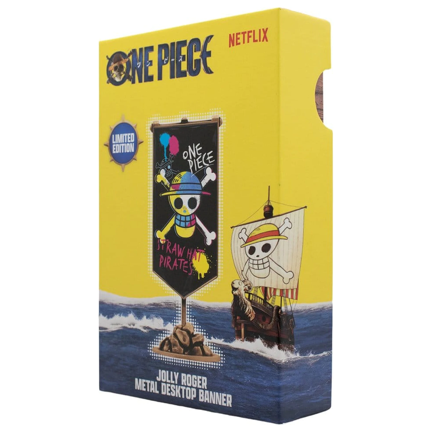 One Piece Replica Straw Hat Pirates Metal Banner 11 x 6 cm zdjęcie produktu