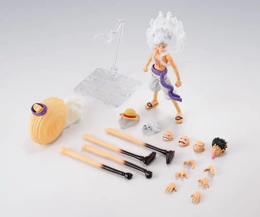 One Piece S.H.Figuarts figurka akcji Monkey D. Luffy Gear 5 -Future Island Egghead- 15 cm zdjęcie produktu