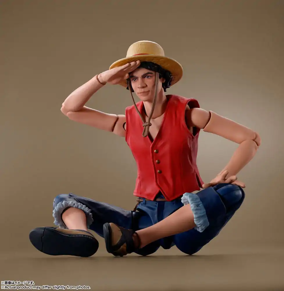 One Piece S.H. Figuarts Figurka Akcji Monkey D. Luffy (Netflix) 14 cm zdjęcie produktu