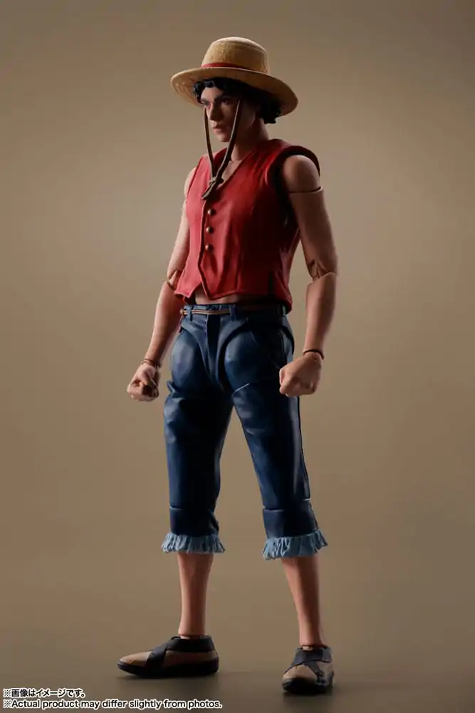 One Piece S.H. Figuarts Figurka Akcji Monkey D. Luffy (Netflix) 14 cm zdjęcie produktu