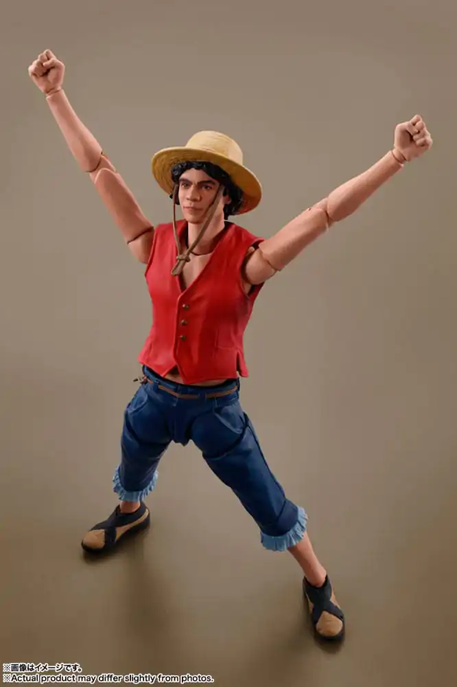 One Piece S.H. Figuarts Figurka Akcji Monkey D. Luffy (Netflix) 14 cm zdjęcie produktu