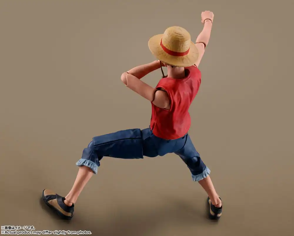 One Piece S.H. Figuarts Figurka Akcji Monkey D. Luffy (Netflix) 14 cm zdjęcie produktu