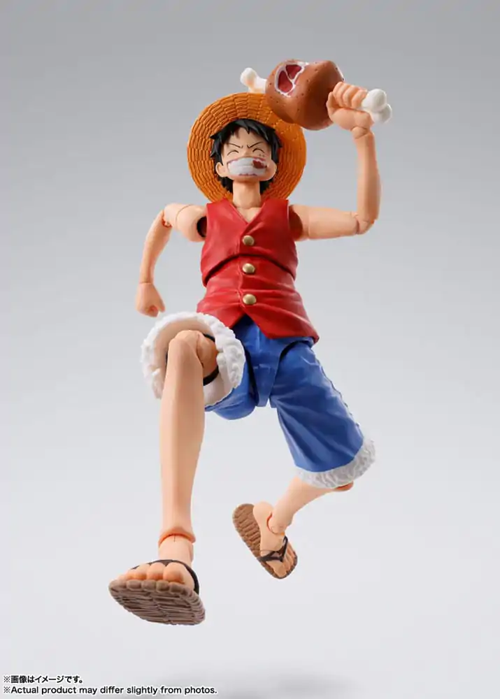 One Piece S.H. Figuarts Figurka Akcji Monkey D. Ruffy Romance Dawn 15 cm zdjęcie produktu