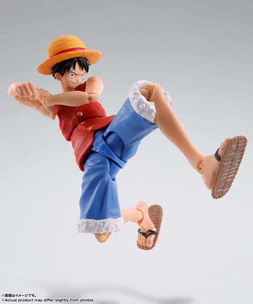 One Piece S.H. Figuarts Figurka Akcji Monkey D. Ruffy Romance Dawn 15 cm zdjęcie produktu