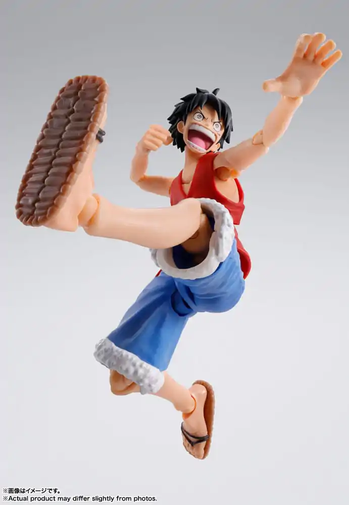 One Piece S.H. Figuarts Figurka Akcji Monkey D. Ruffy Romance Dawn 15 cm zdjęcie produktu
