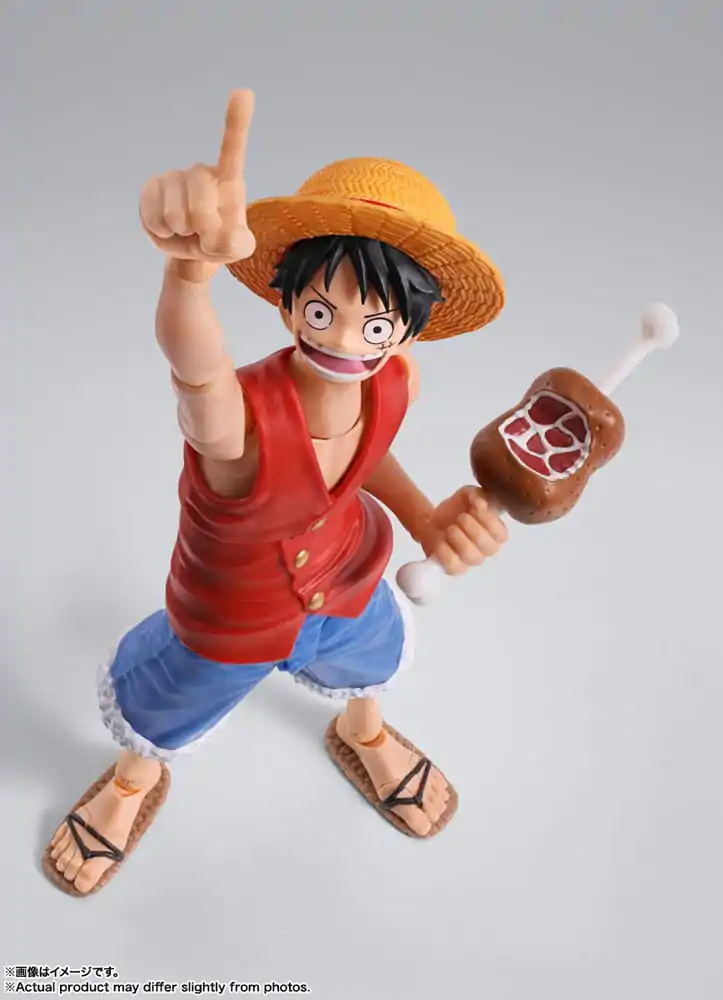 One Piece S.H. Figuarts Figurka Akcji Monkey D. Ruffy Romance Dawn 15 cm zdjęcie produktu